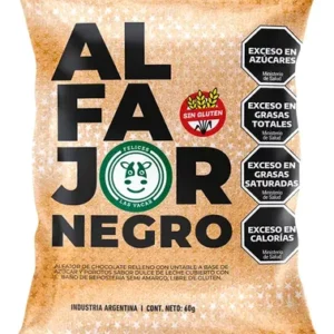 Alfajor Felices Las Vacas Negro