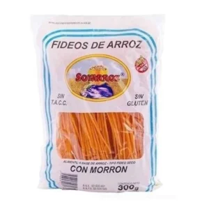 Fideos Soyarroz de Morrón