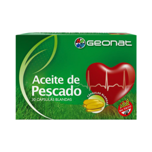 Omega 3 Aceite de pescado Geonat x60 capsulas blandas