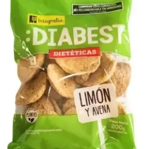 Galletitas Diabest Limón y avena