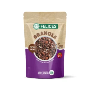 Granola felices las vacas cacao y coco x300gr