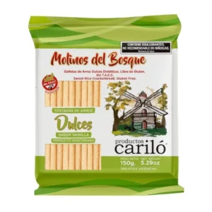 Tostadas de arroz Cariló Dulces Vainilla