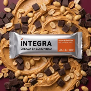 Barras Integra Chocolate sabor pasta de mani x unidad