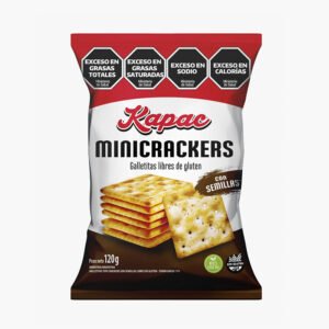 Galletitas Mini Crackers con semillas