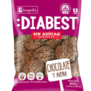 Galletitas Diabest Chocolate y Avena