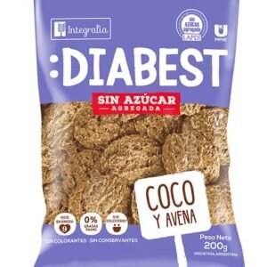 Galletitas Diabest Coco y avena