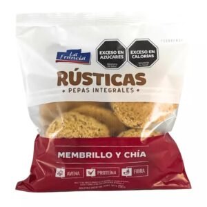Pepas Integrales La Francia Membrillo y Chía