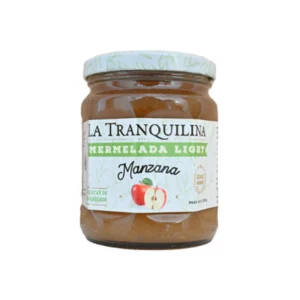 Mermelada La Tranquilina Sin Azucar agregada con stevia Manzana