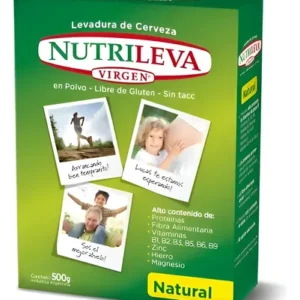 Levadura de cerveza natural x500gr (polvo) Nutrileva